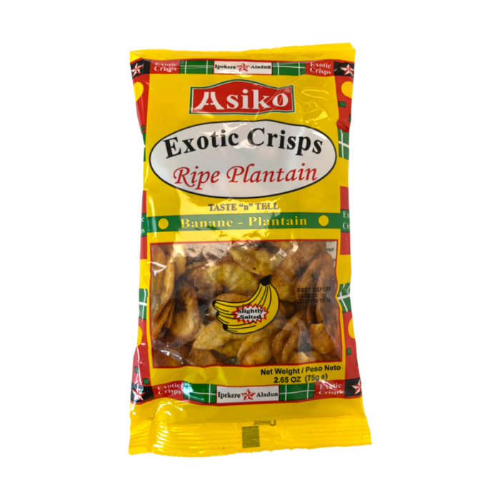 Asiko – Exotic Crisps Ripe Plantain – 2.65oz