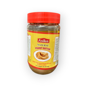 Asiko – Natural Peanut Butter – 453.60g (1lb)