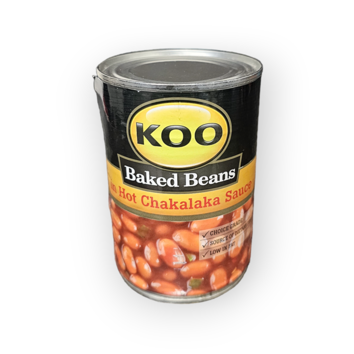 Koo – Baked Beans in Hot Chakalaka Sauce – 410g