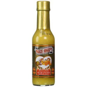 Marie Sharp’s – Orange Pulp Habañ̃ero Pepper Hot Sauce – 5oz