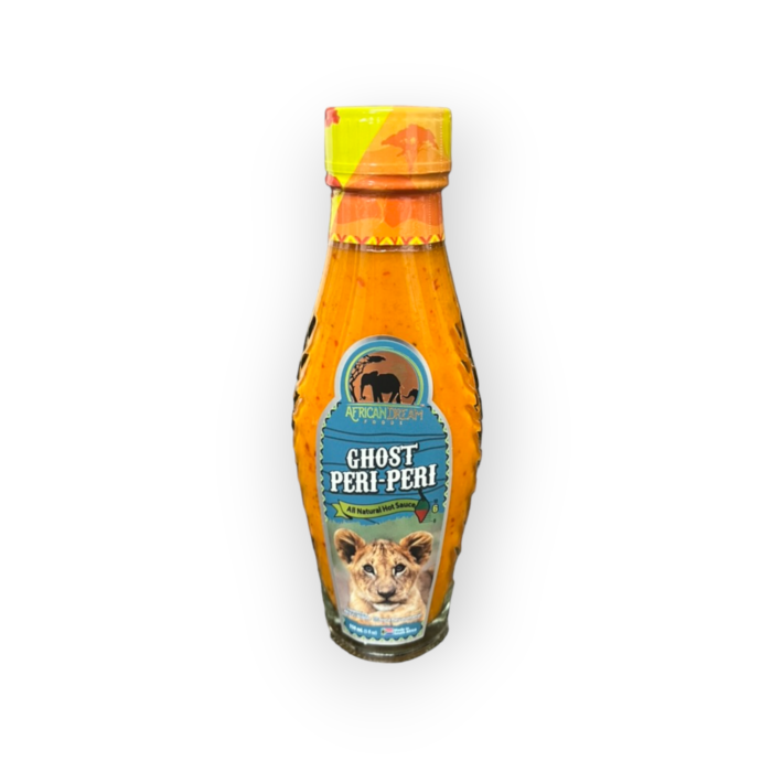 African Dream Foods – Ghost Peri-Peri Hot Sauce – 5fl oz