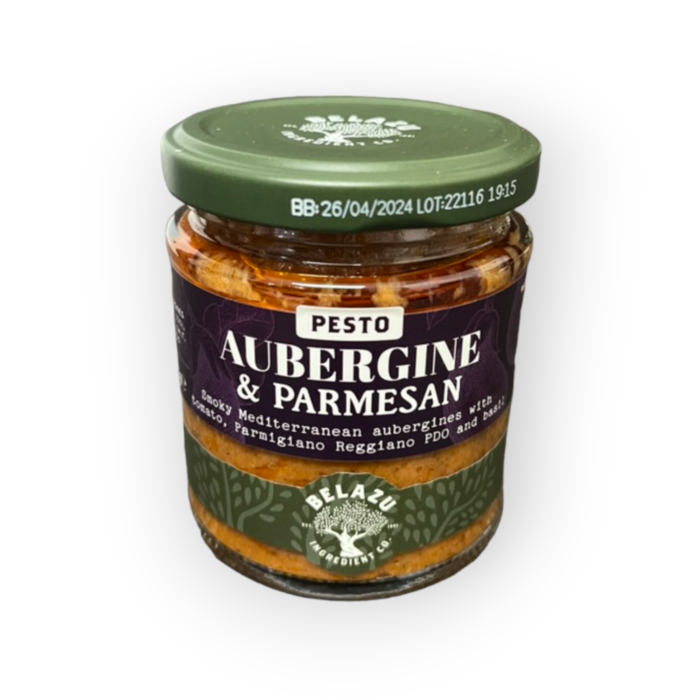 Belazu – Aubergine & Parm Pesto – 165g