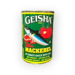 Geisha – Mackerel in Tomato Sauce with Chili – 245g